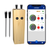 PSJX168B  barbecue meat thermometer SUS304 food grade Bluetooth 5.2 transmission distance 700FT battery life 24h 500mah reaction time 1 second probe t
