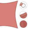 12'x12' Square Sun Shade Sail/Red