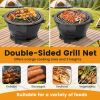 Outdoor Portable Charcoal Hibachi Grill with Grill Grate